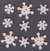 BG4752 Holiday Collection Frosty Flakes (sparkles)